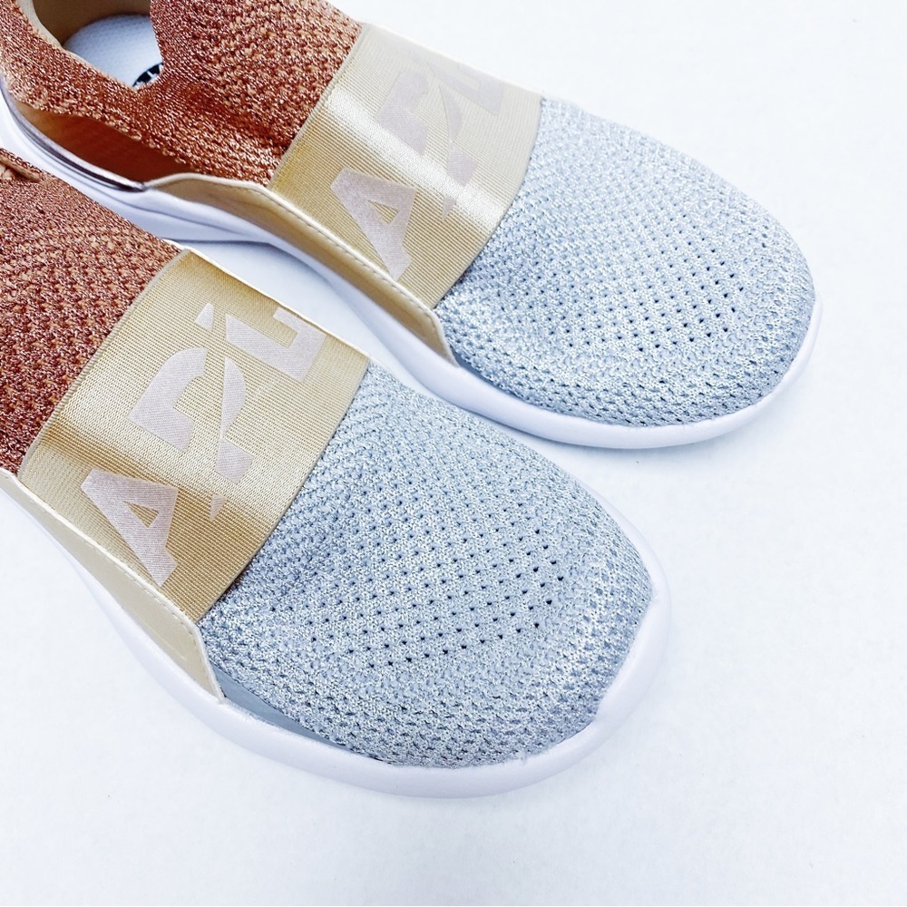 APL - Rose Gold Metallic Techloom Bliss Slip On Shoes - Picture 4 of 5